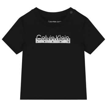 Black & Silver Logo T-Shirt
